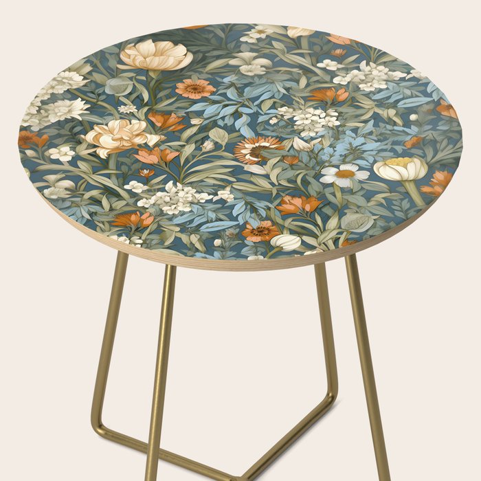 Countryside Blooms Renaissance Cottage Floral Side Table Gallery Image 2