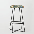 Countryside Blooms Renaissance Cottage Floral Stool Gallery Image 1