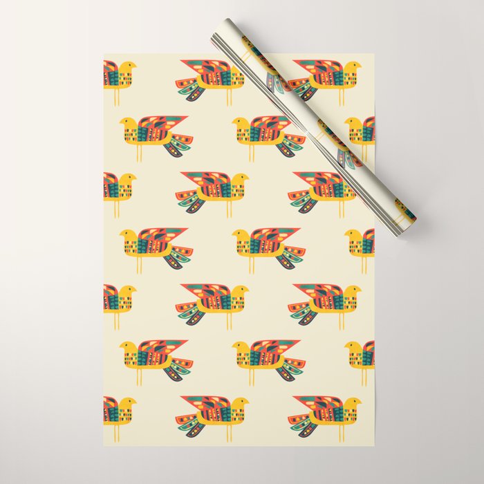 Century Bird Wrapping Paper Gallery Image 1