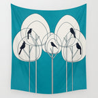 Song from the Branches 4 Wall Tapestry Gallery Image 4