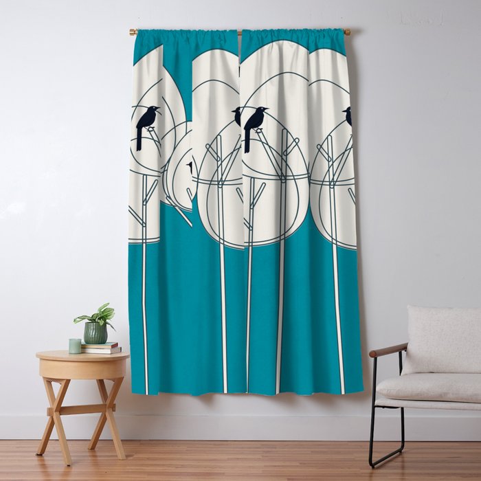 Song from the Branches 4 Window Curtain Gallery Image 5