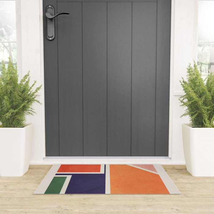 Modern Abstraction 17 Welcome Mat Gallery Image 3