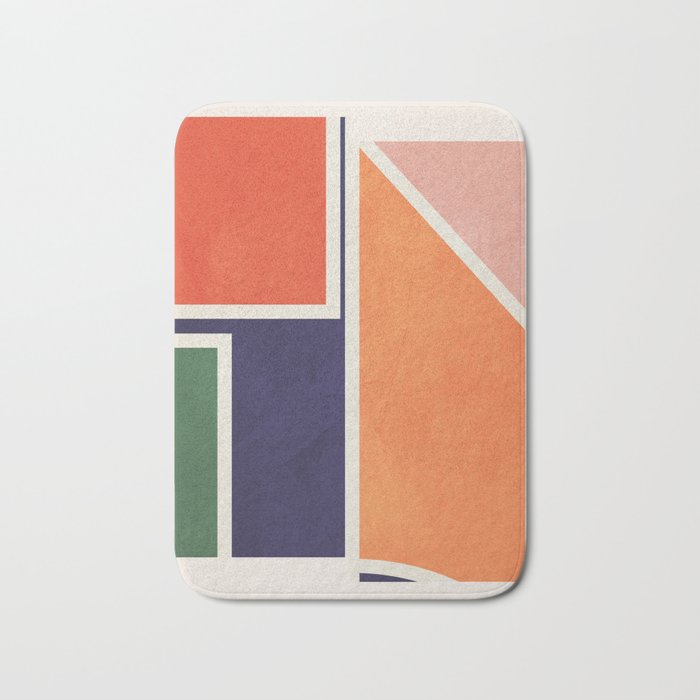 Modern Abstraction 17 Bath Mat Gallery Image 1