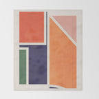 Modern Abstraction 17 Throw Blanket Gallery Image 2