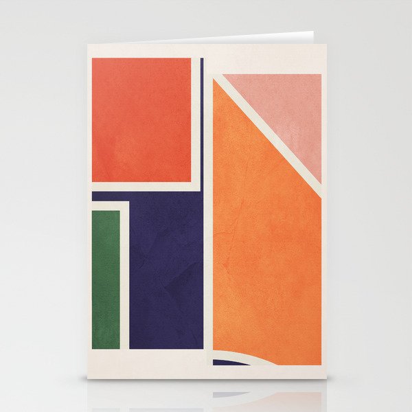 Modern Abstraction 17 Stationery Card Gallery Image 1