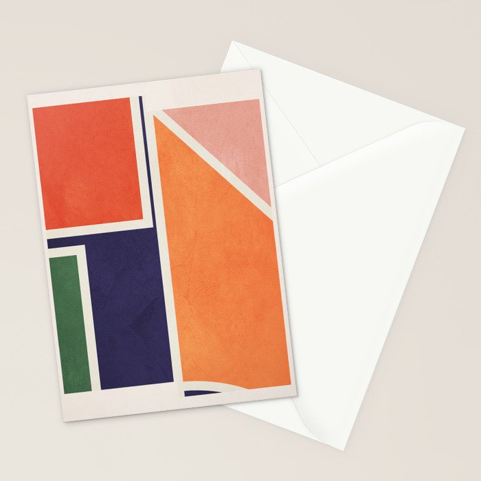 Modern Abstraction 17 Stationery Card Gallery Image 2