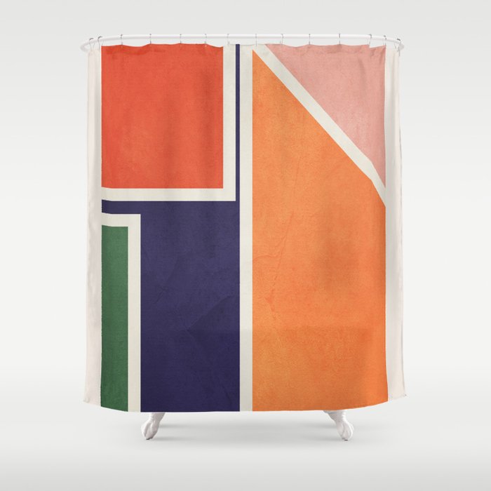 Modern Abstraction 17 Shower Curtain Gallery Image 1