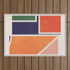 Modern Abstraction 17 Outdoor Rug Gallery Image 1