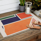 Modern Abstraction 17 Outdoor Rug Gallery Image 2