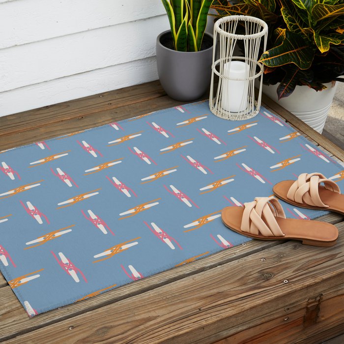 Boating Knot Pattern Outdoor Rug Gallery Image 2