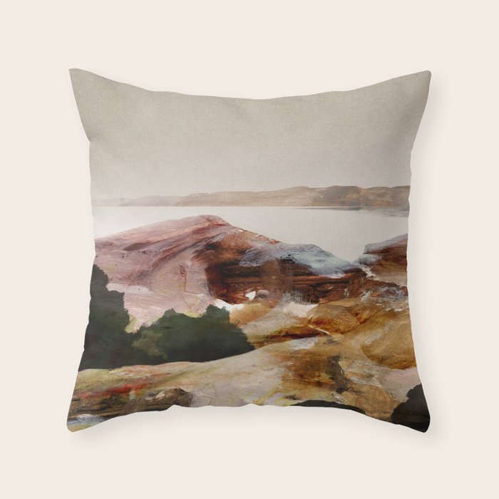 Hope lookout Throw Pillow Gallery Image 1