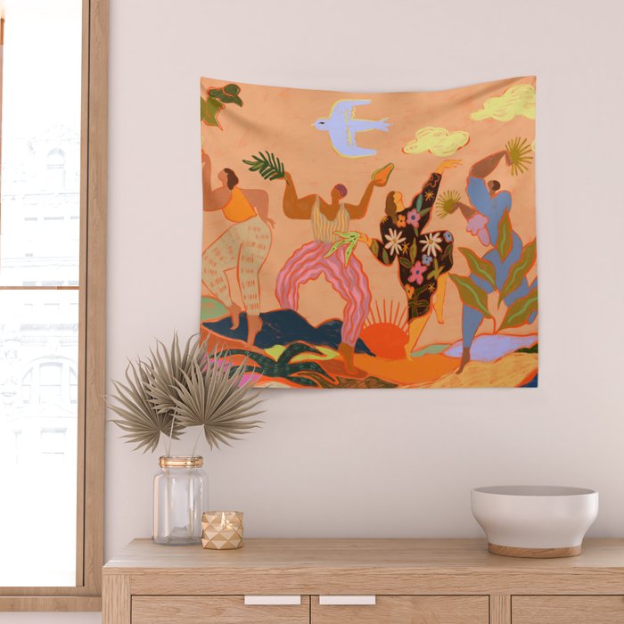 Celebration Wall Tapestry Gallery Image 2