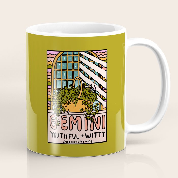Gemini Plant Coffee Mug Gallery Image 1