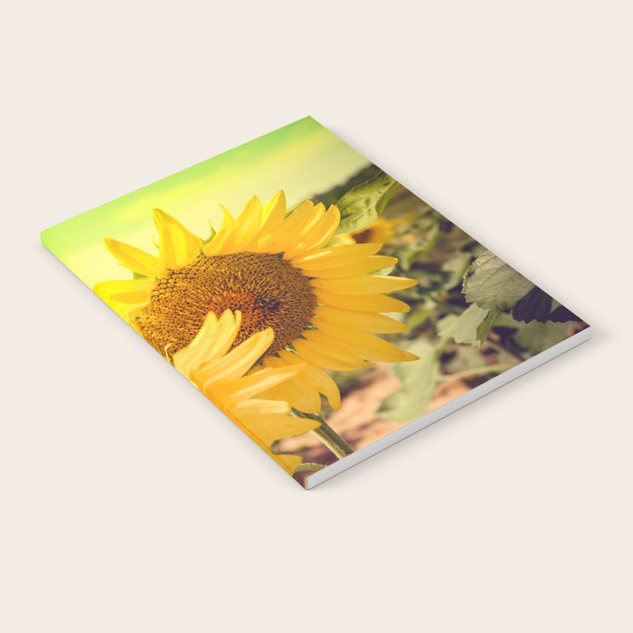 Yellow Summer Sunflower Notebook Gallery Image 2