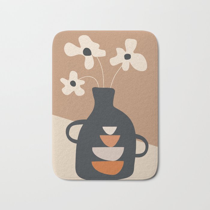 Serene Blooms 6 Bath Mat Gallery Image 1
