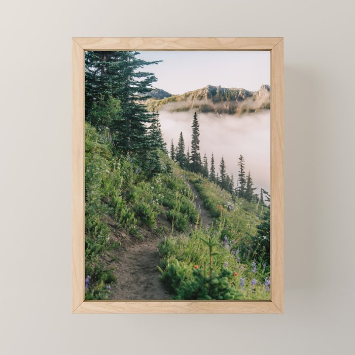 Wildflower Hike II Mini Art Print Gallery Image 1