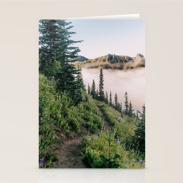 Wildflower Hike II Stationery Card Gallery Image 2