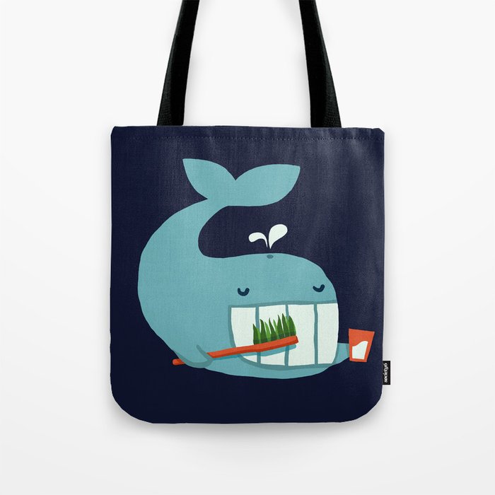 Brush Your Teeth Tote Bag Gallery Image 1