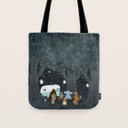 camping time Tote Bag Gallery Image 1