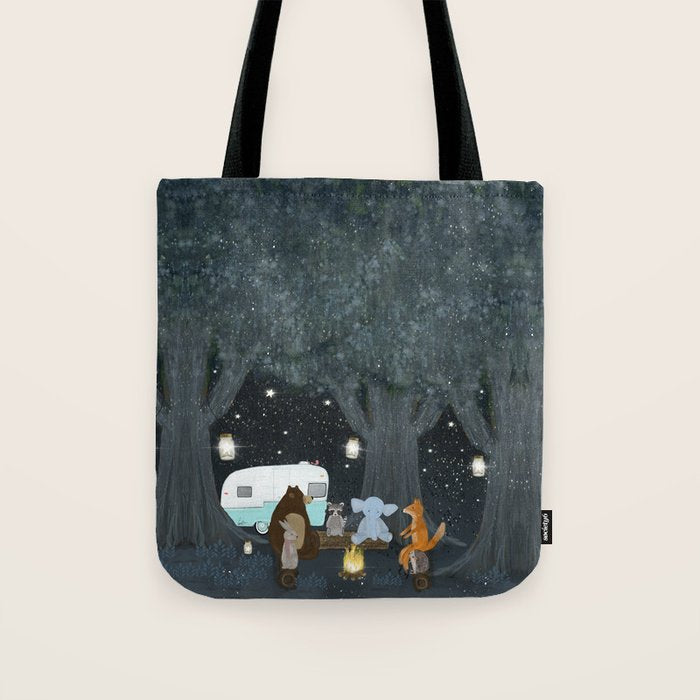 camping time Tote Bag Gallery Image 1