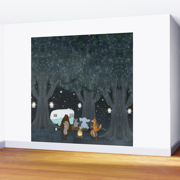 camping time Wall Mural Gallery Image 2