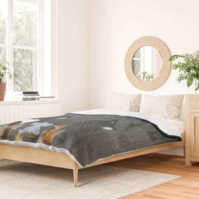 camping time Duvet Cover Gallery Image 2