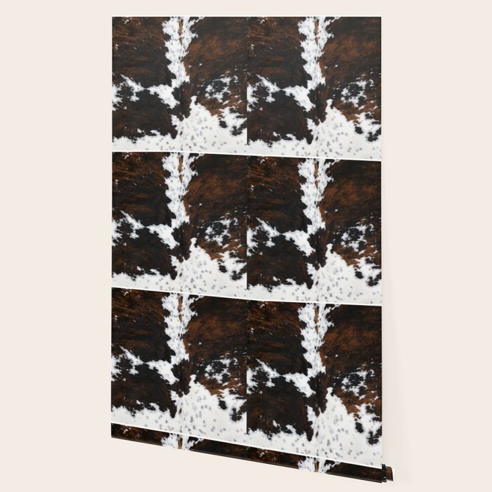 Brown Cowhide, Farmhouse decor Wallpaper Gallery Image 2