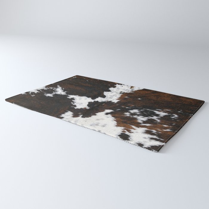 Brown Cowhide, Farmhouse decor Rug Gallery Image 3