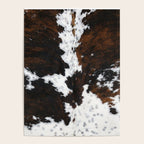 Brown Cowhide, Farmhouse decor Poster Gallery Image 4