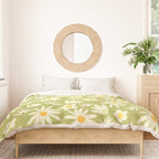 Snowdrops and Daisies  Duvet Cover Gallery Image 3