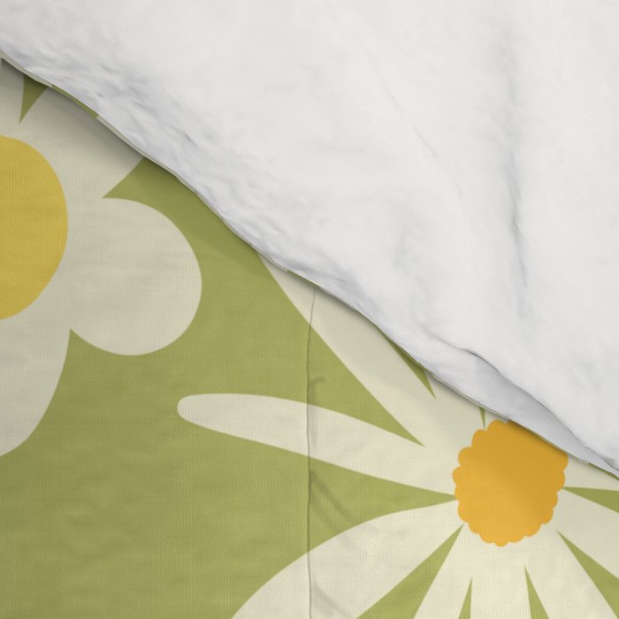 Snowdrops and Daisies  Comforter Gallery Image 4