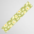 Snowdrops and Daisies  Table Runner Gallery Image 3