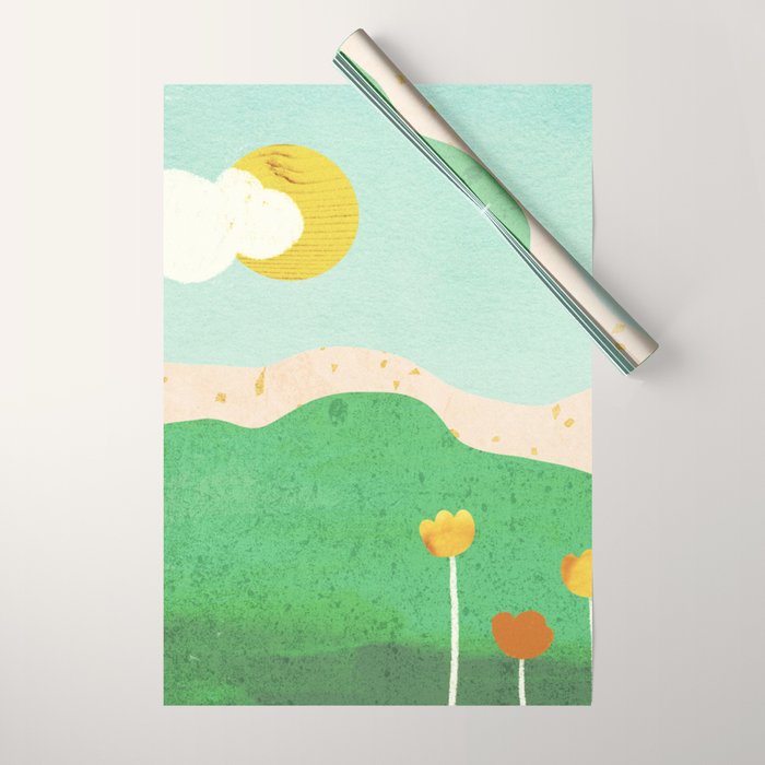Sunny Day Wrapping Paper Gallery Image 1