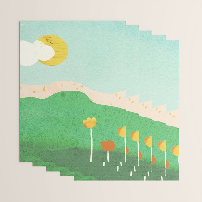 Sunny Day Wrapping Paper Gallery Image 3