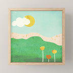 Sunny Day Mini Art Print Gallery Image 1