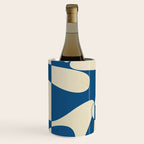 Modern Abstract Depth - Cobalt Wine Chiller Gallery Image 1