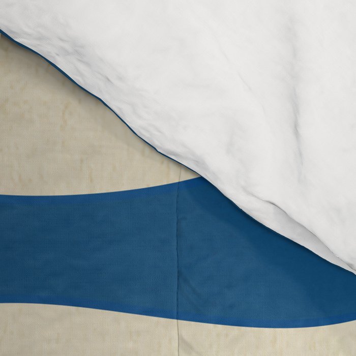 Modern Abstract Depth - Cobalt Comforter Gallery Image 4