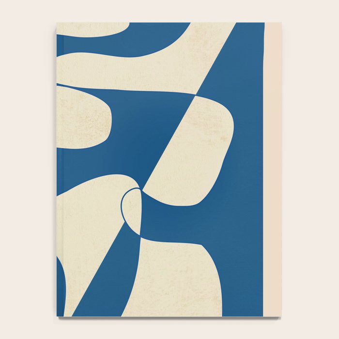 Modern Abstract Depth - Cobalt Notebook Gallery Image 4