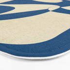Modern Abstract Depth - Cobalt Bath Mat Gallery Image 3