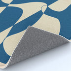 Modern Abstract Depth - Cobalt Rug Gallery Image 4