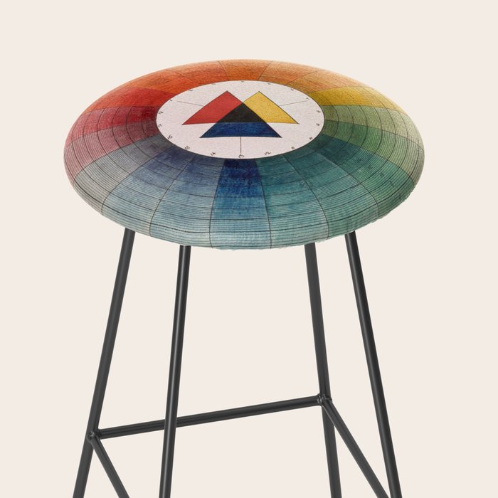 Prismatic: Color Wheel by Moses Harris, 1766 Stool Gallery Image 2