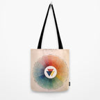 Prismatic: Color Wheel by Moses Harris, 1766 Tote Bag Gallery Image 2