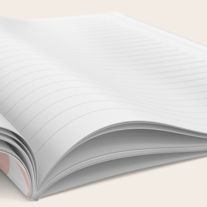 White Leaves Notebook Gallery Image 2