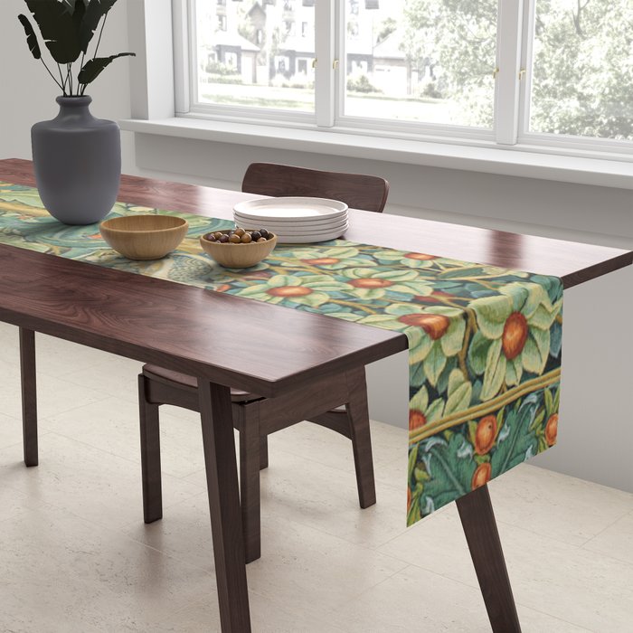 William Morris The Woodpecker Table Runner Gallery Image 2
