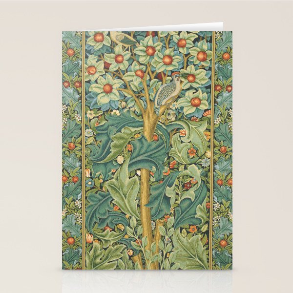 William Morris The Woodpecker Stationery Card Gallery Image 2