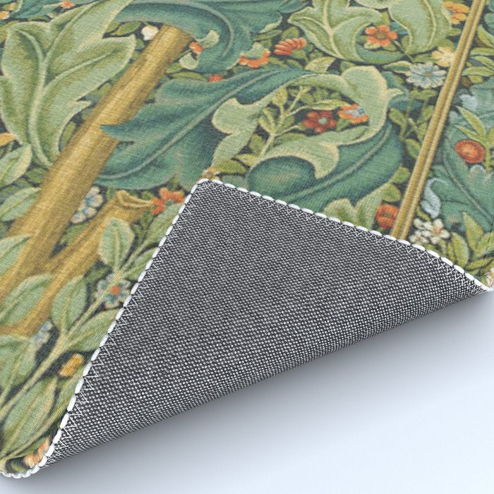 William Morris The Woodpecker Rug Gallery Image 4