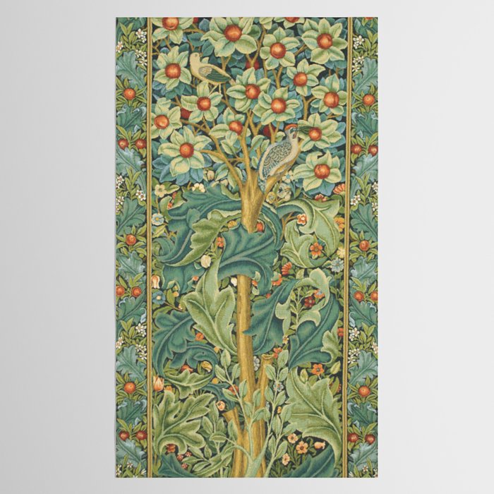 William Morris The Woodpecker Tablecloth Gallery Image 2