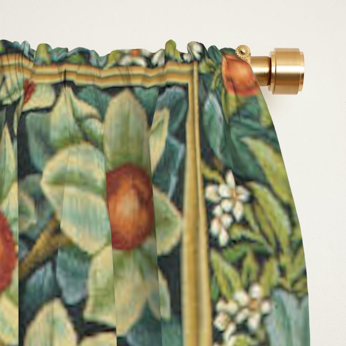 William Morris The Woodpecker Window Curtain Gallery Image 2