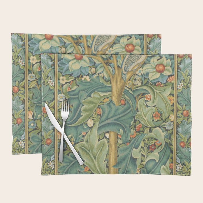 William Morris The Woodpecker Placemat Gallery Image 1