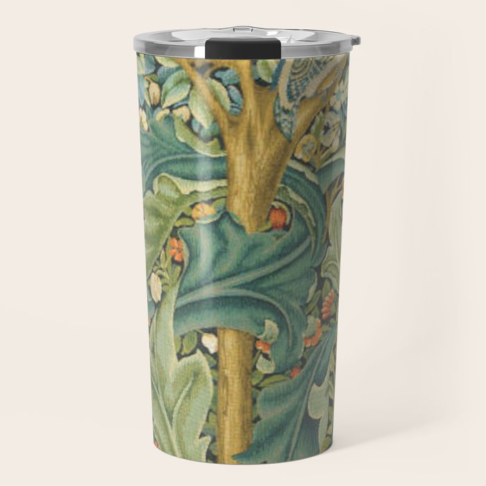 William Morris The Woodpecker Travel Mug Gallery Image 1
